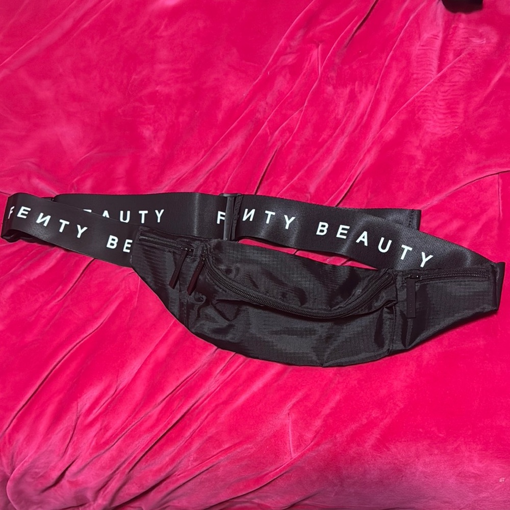 Fenty Beauty Black Belt Bag